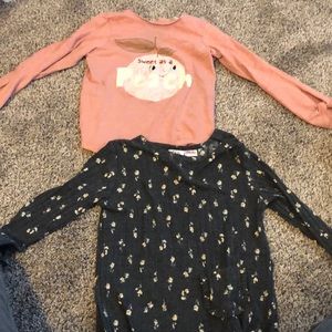Zara little girls long sleeve tops